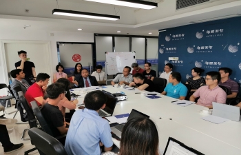 Consul General visited Intellisia, a think tank in Guangzhou, on 24 July 2019